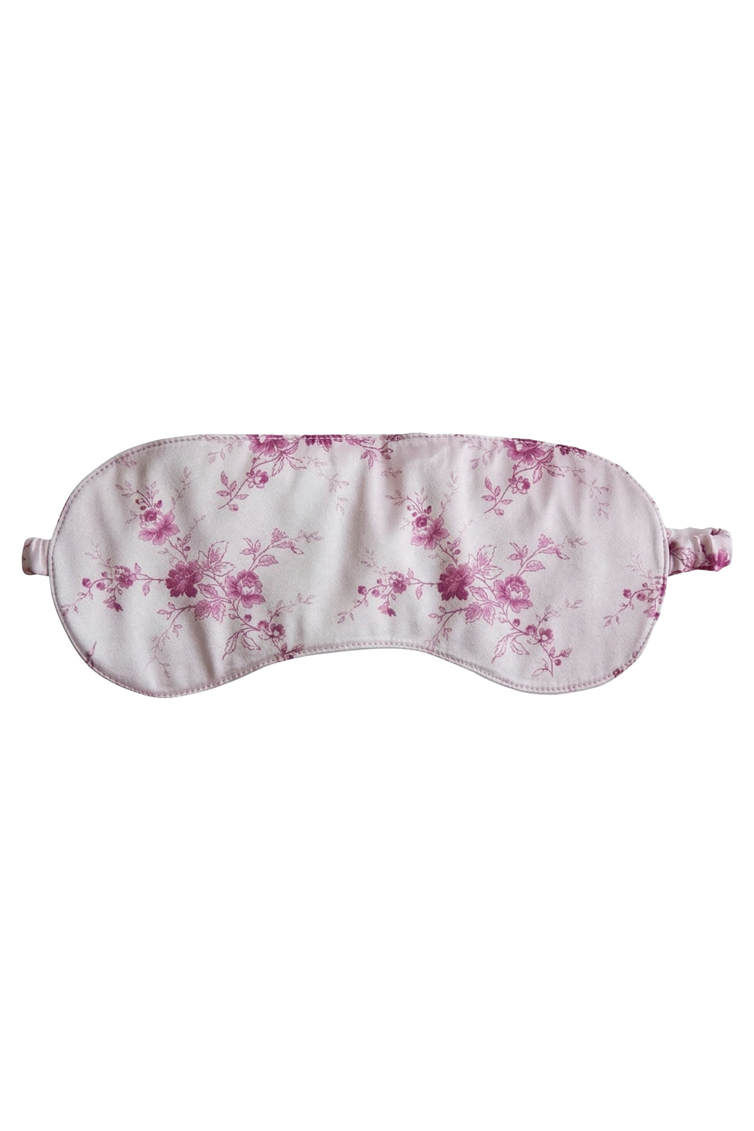 Bridgerton Silk Eye Mask made with Liberty Fabric AMELIE LUISE PINK