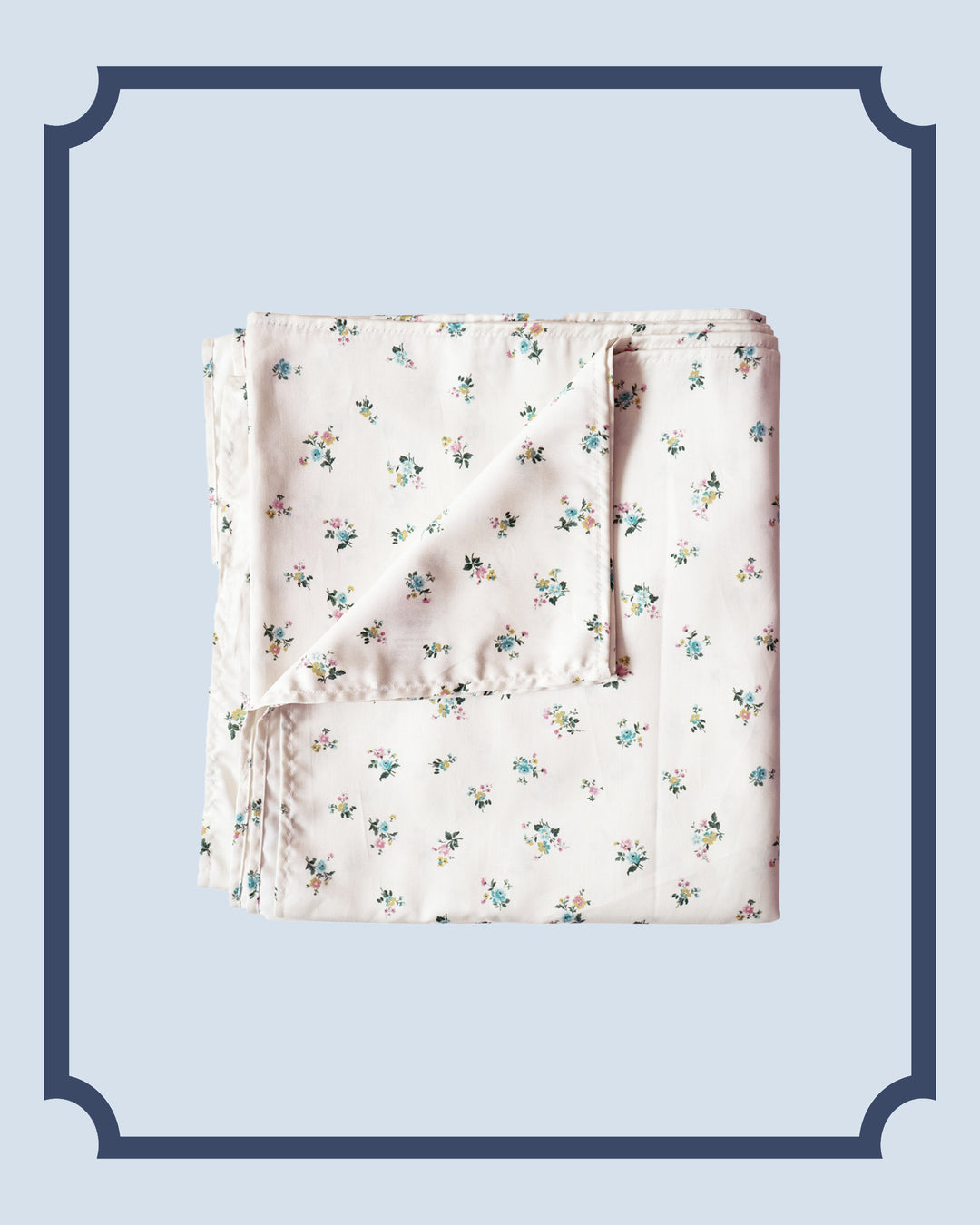 Bridgerton Flat Top Sheet made with Liberty Fabric POSY CORSAGE YELLOW