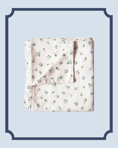 Bridgerton Flat Top Sheet made with Liberty Fabric POSY CORSAGE YELLOW