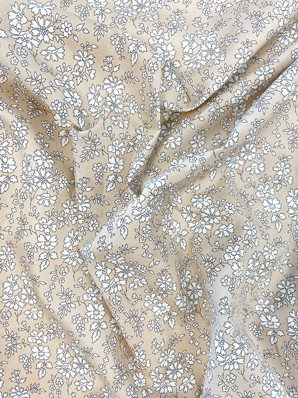 Pillowcase made with Liberty Fabric CAPEL TAUPE - Coco & Wolf
