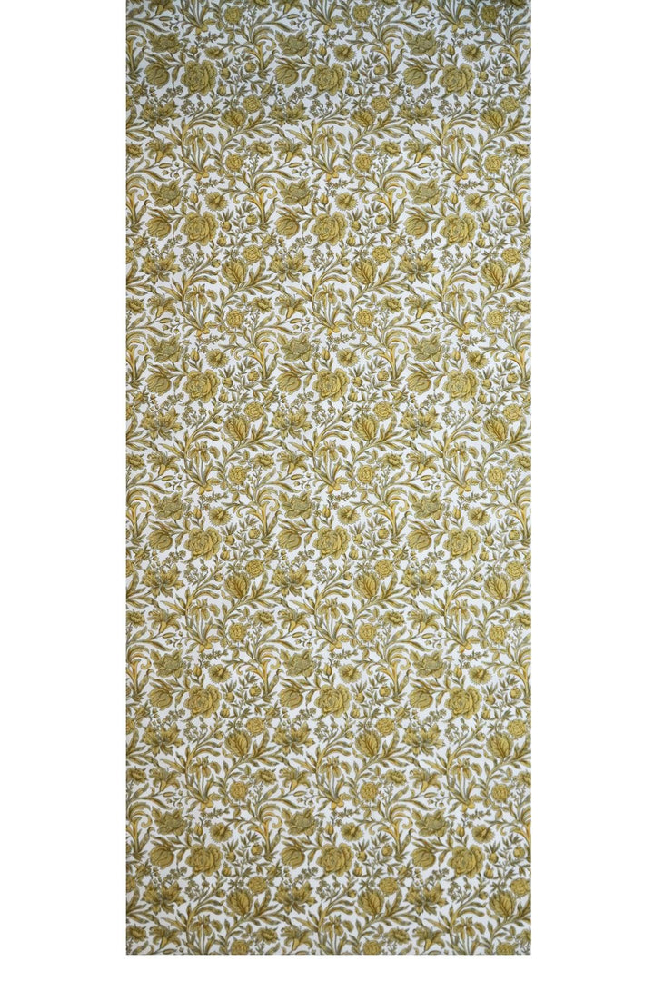Tablecloth Runner made with Liberty Fabric SAMBOURNE YELLOW
