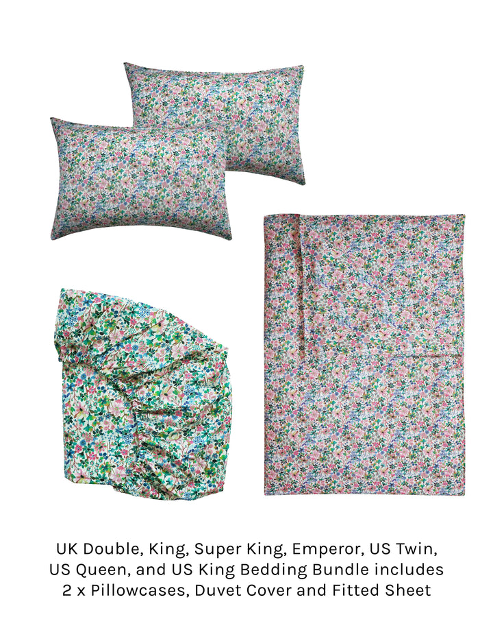 Duvet Set made with Liberty Fabric DREAMS OF SUMMER