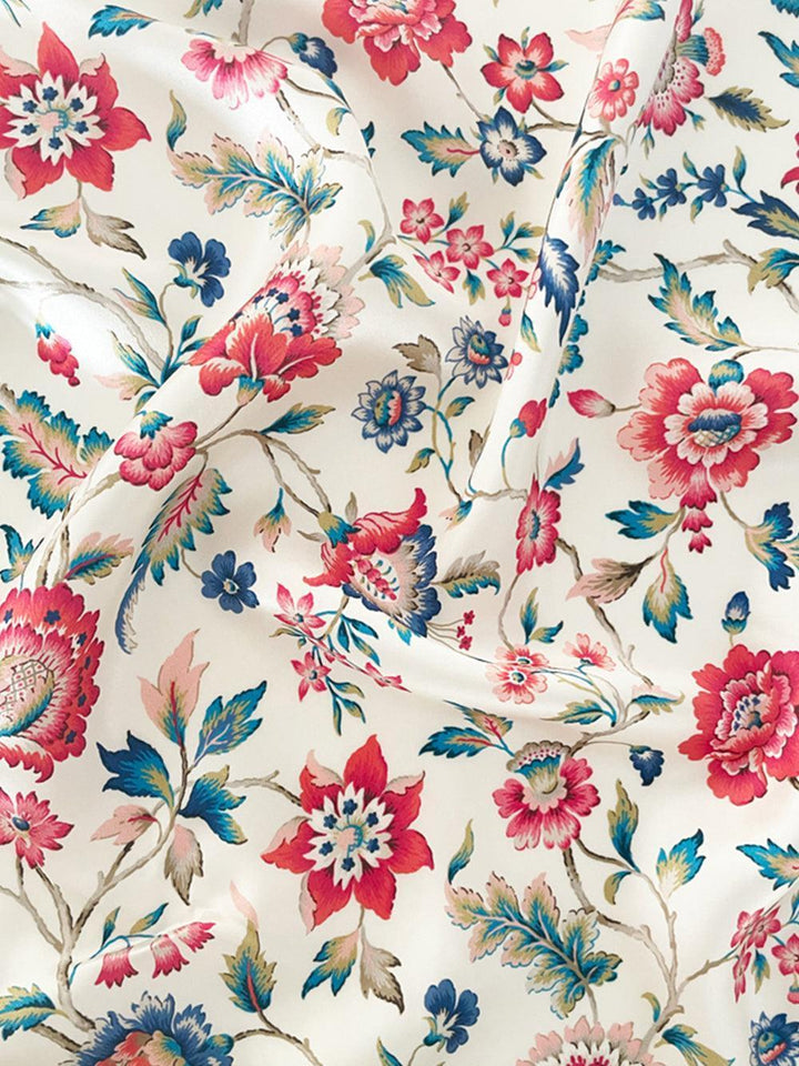 Silk Scarf Hair Scrunchie made with Liberty Fabric EVA BELLE - Coco & Wolf