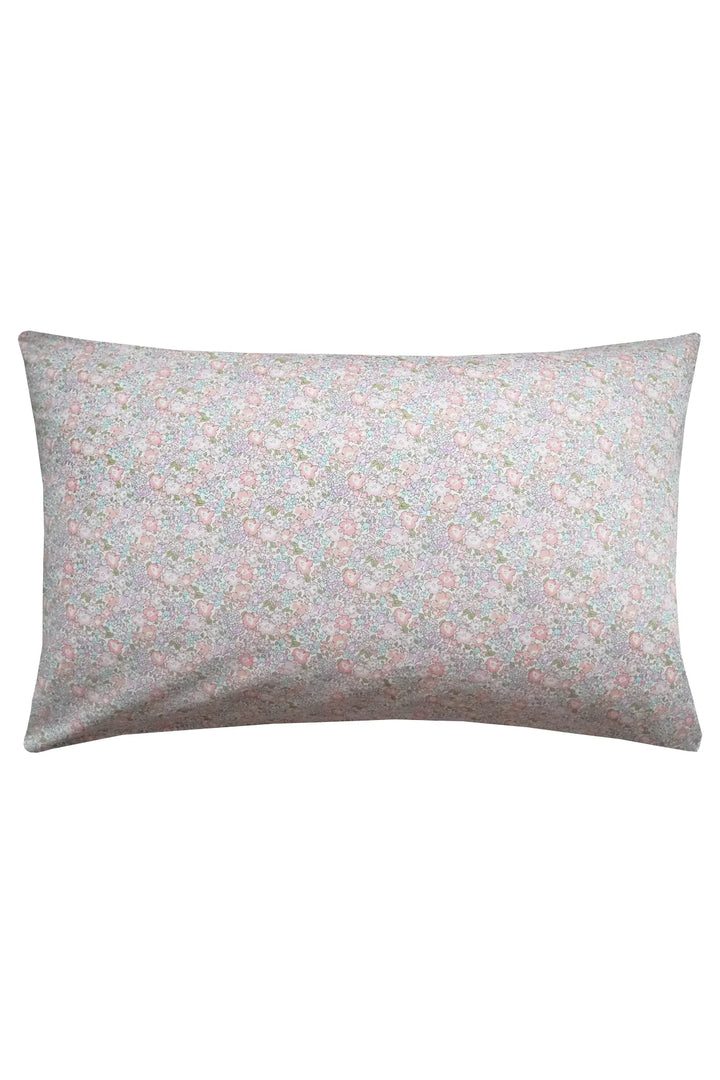 Pillowcase made with Liberty Fabric MICHELLE LILAC