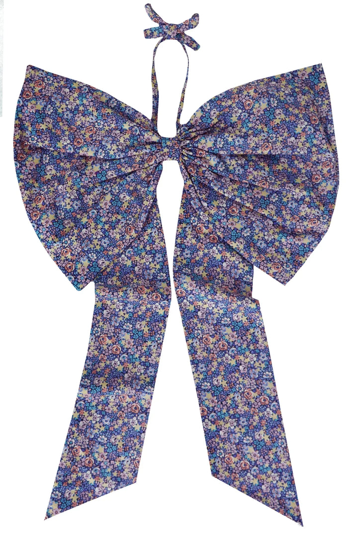 Oversized Decorative Bow made with Liberty Fabric EMMA ETOILE - Coco & Wolf