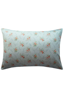 Housewife Pillowcase made with Liberty Fabrics & Bridgerton GARDEN BLOOMS BLUE
