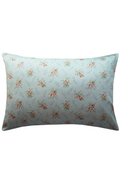 Housewife Pillowcase made with Liberty Fabrics & Bridgerton GARDEN BLOOMS BLUE