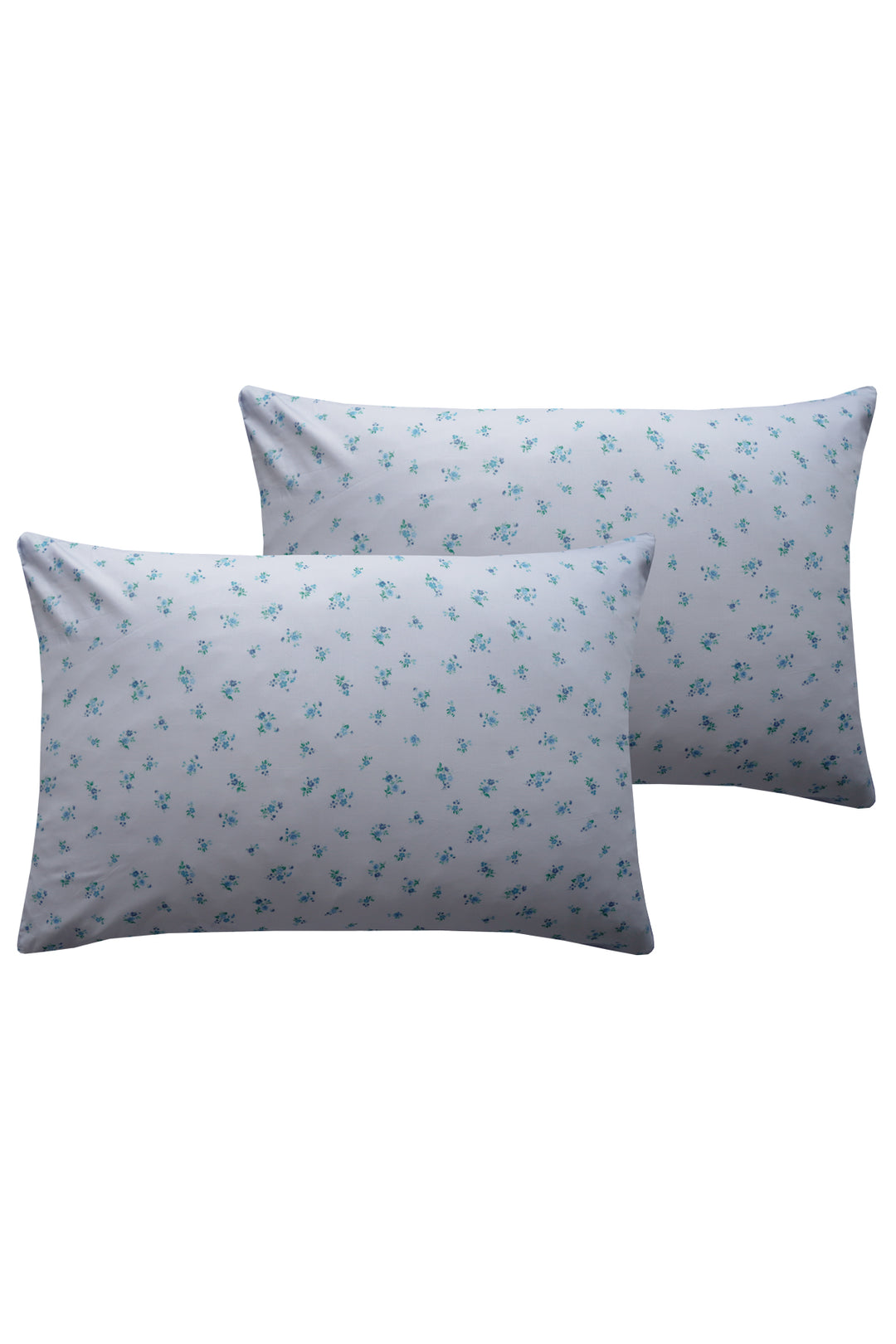 Bridgerton Housewife Pillowcase made with Liberty Fabric POSEY CORSAGE BLUE
