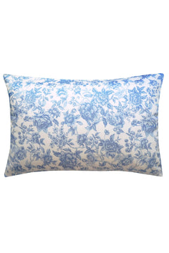 Housewife Pillowcase made with Liberty Fabrics & Bridgerton REGENCY TRAIL CHINA BLUE
