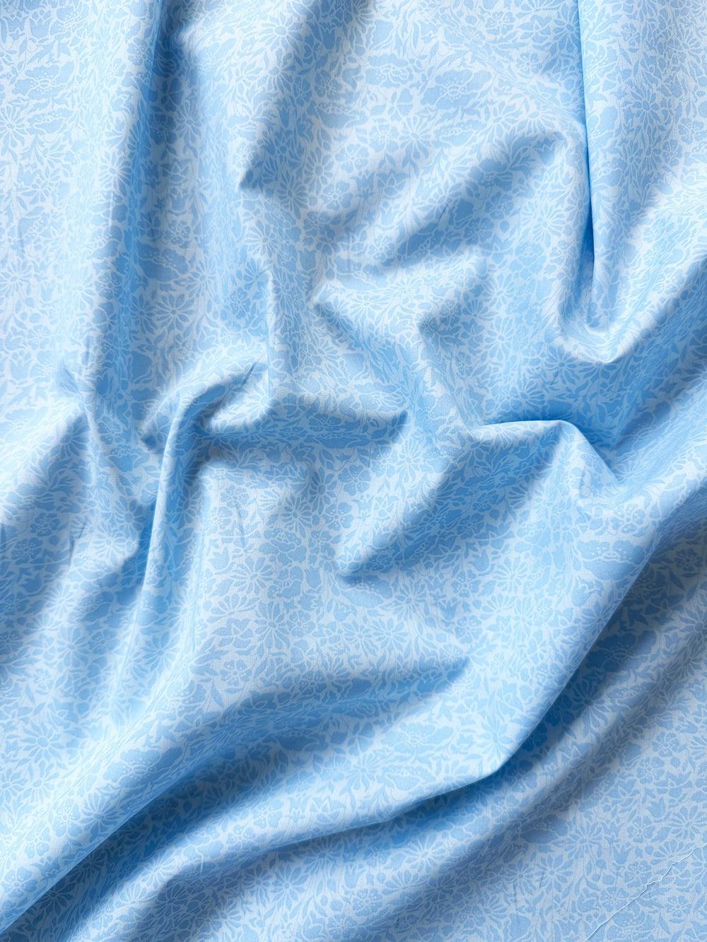 Liberty Fabric Tana Lawn® Cotton POPPY DAY SKY - Coco & Wolf