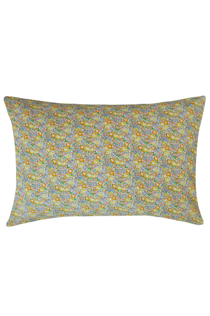 Pillowcase made with Liberty Fabric MICHELLE MUSTARD - Coco & Wolf