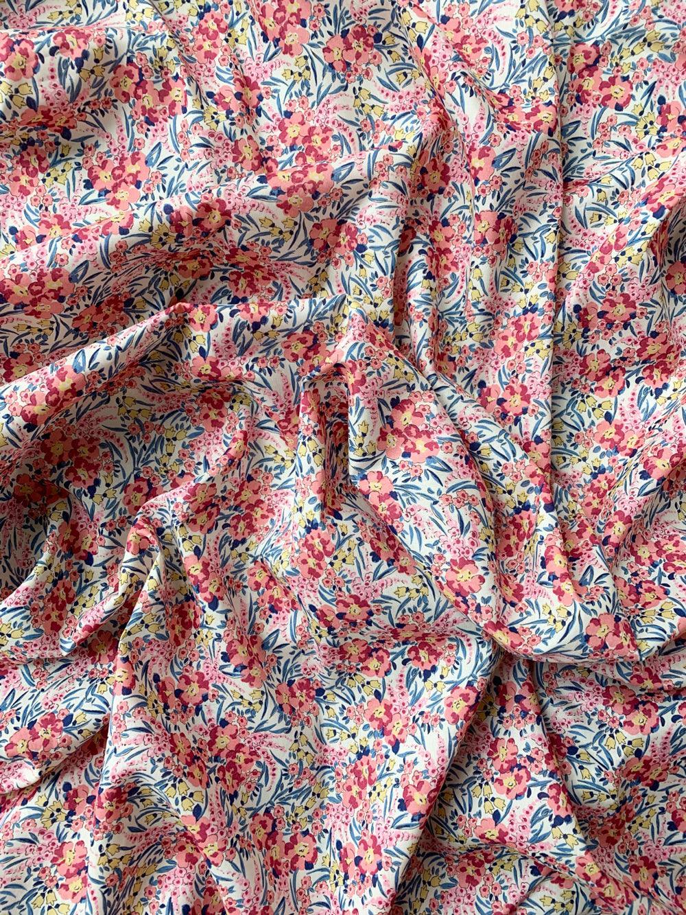 Liberty Fabric Tana Lawn® Cotton SWIRLING PETALS - Coco & Wolf