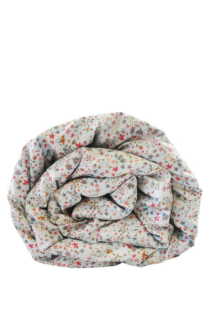 Bedding made with Liberty Fabric DONNA LEIGH SILVER - Coco & Wolf