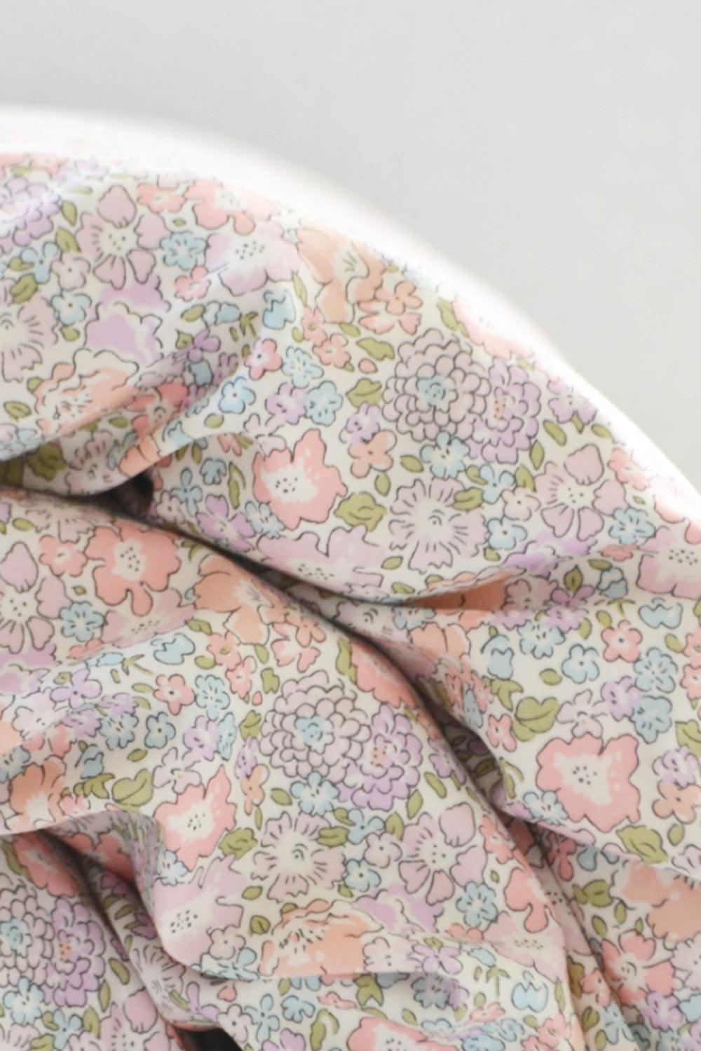 Coco & Wolf Duvet Set made with Liberty Fabric MICHELLE LILAC