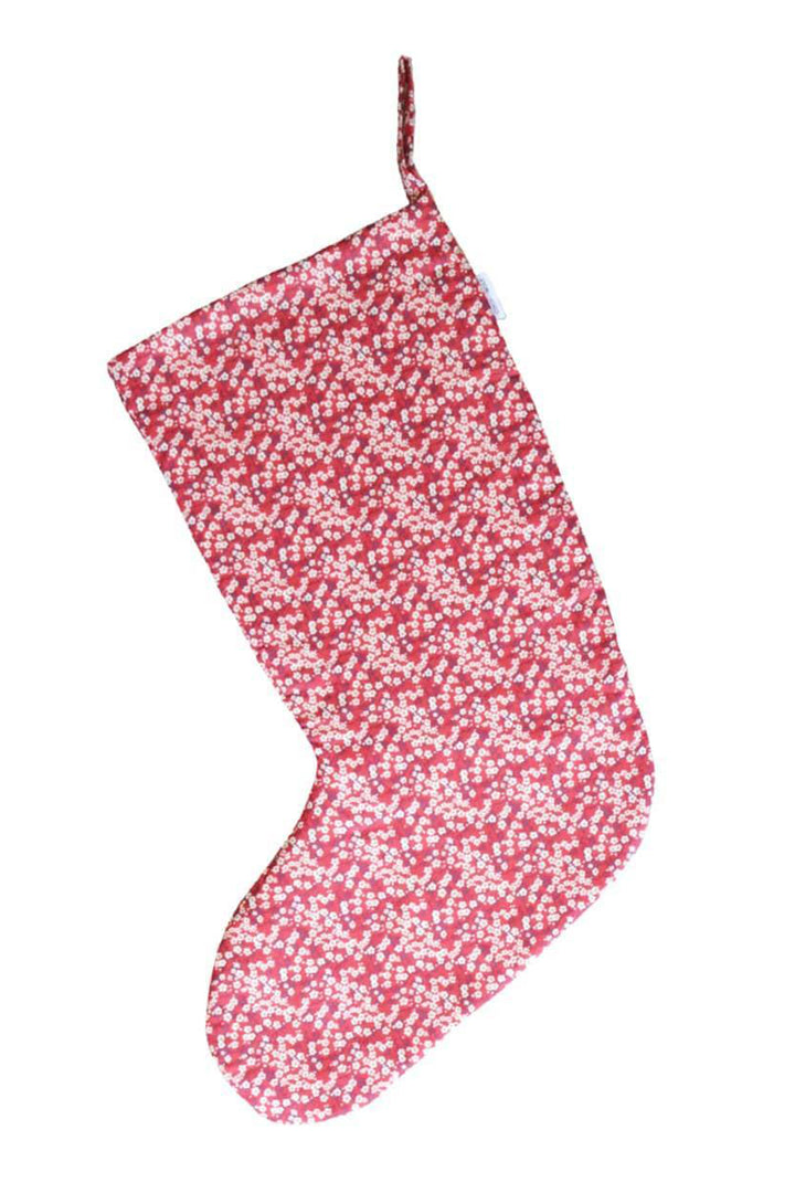 Christmas Stocking made with Liberty Fabric MITSI VALERIA