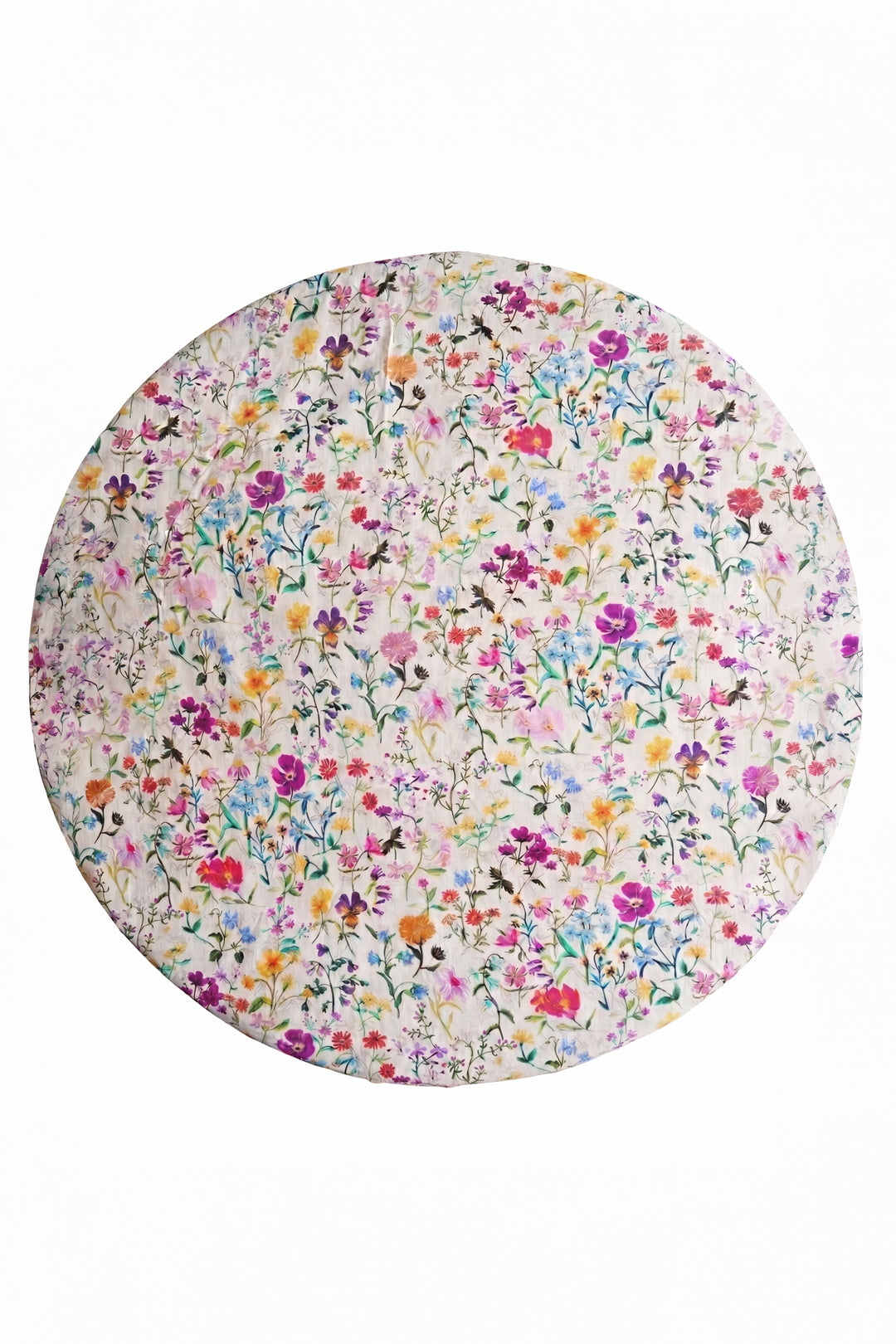 Round Tablecloth made with Liberty Fabric LINEN GARDEN