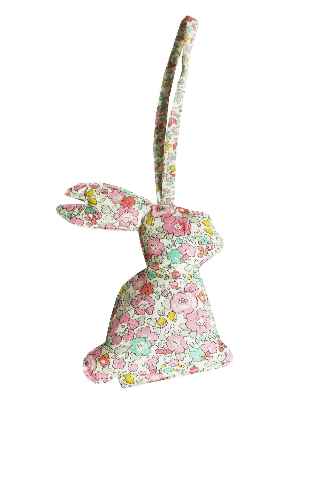 Rabbit Bauble Decoration made with Liberty Fabric KATIE & MILLIE & BETSY ANN