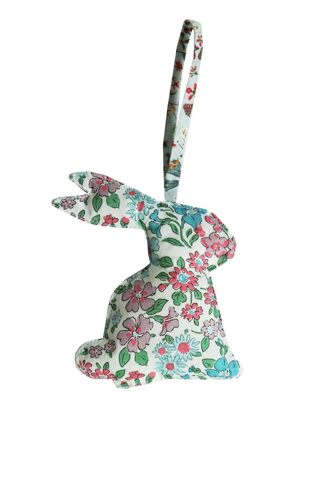 Rabbit Bauble Decoration made with Liberty Fabric ANNABELLA & DONNA LEIGH