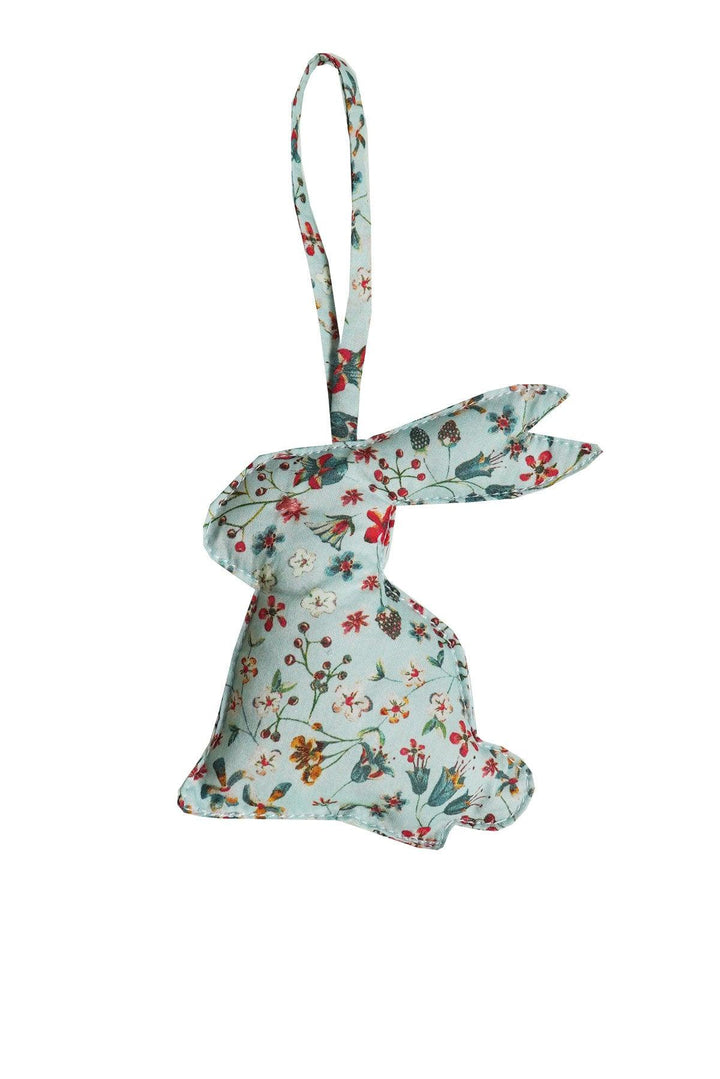 Rabbit Bauble Decoration made with Liberty Fabric ANNABELLA & DONNA LEIGH