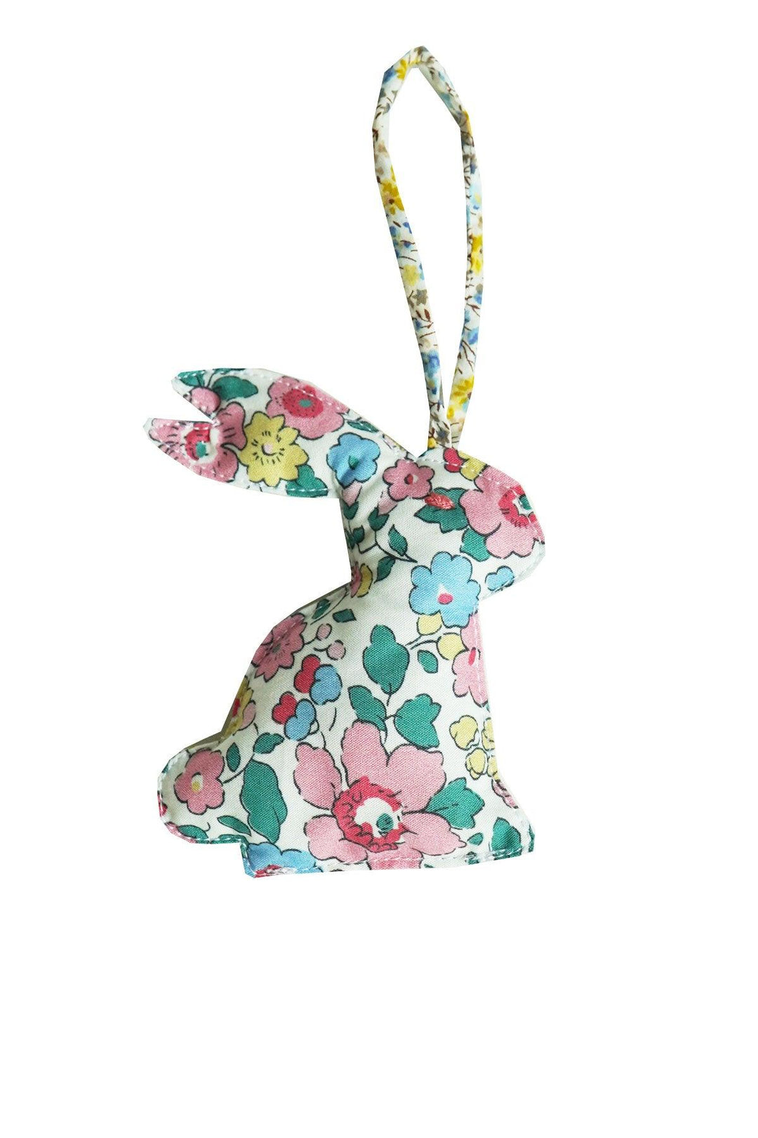 Rabbit Bauble Decoration made with Liberty Fabric PHOEBE & BETSY