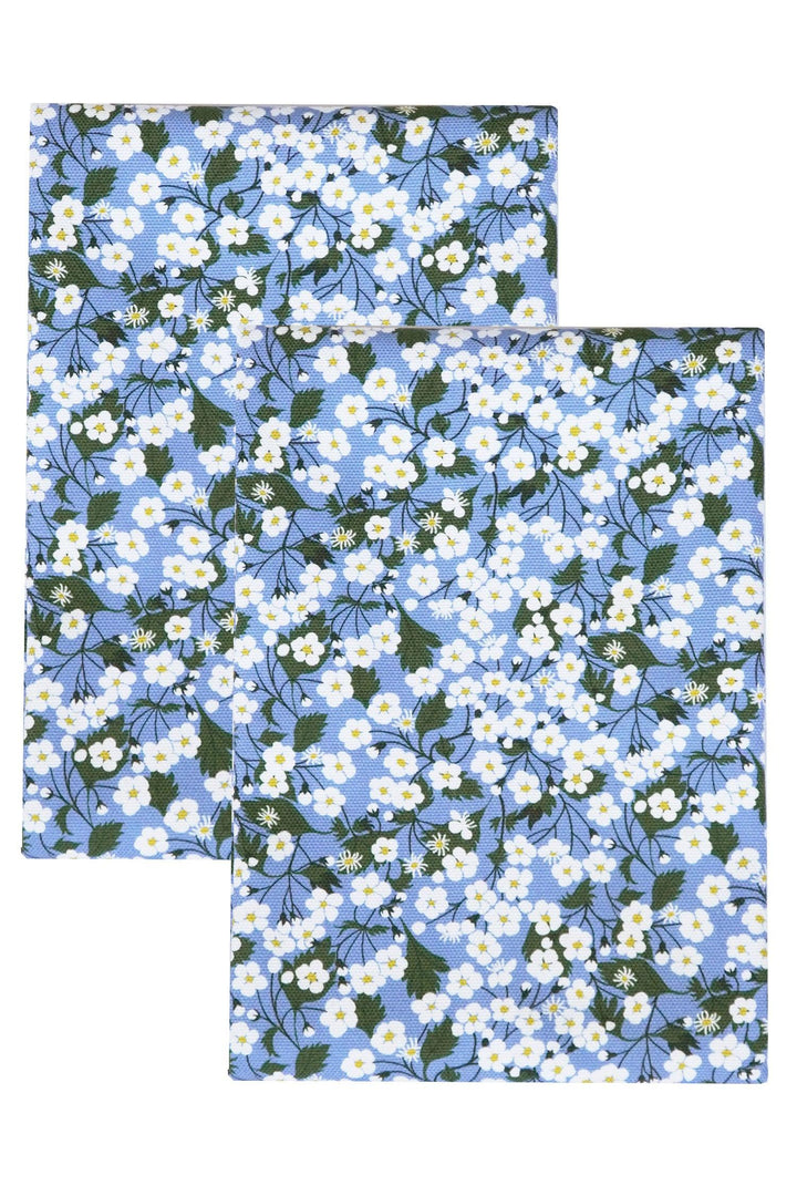 Tea Towel made with Liberty Fabric MITSI