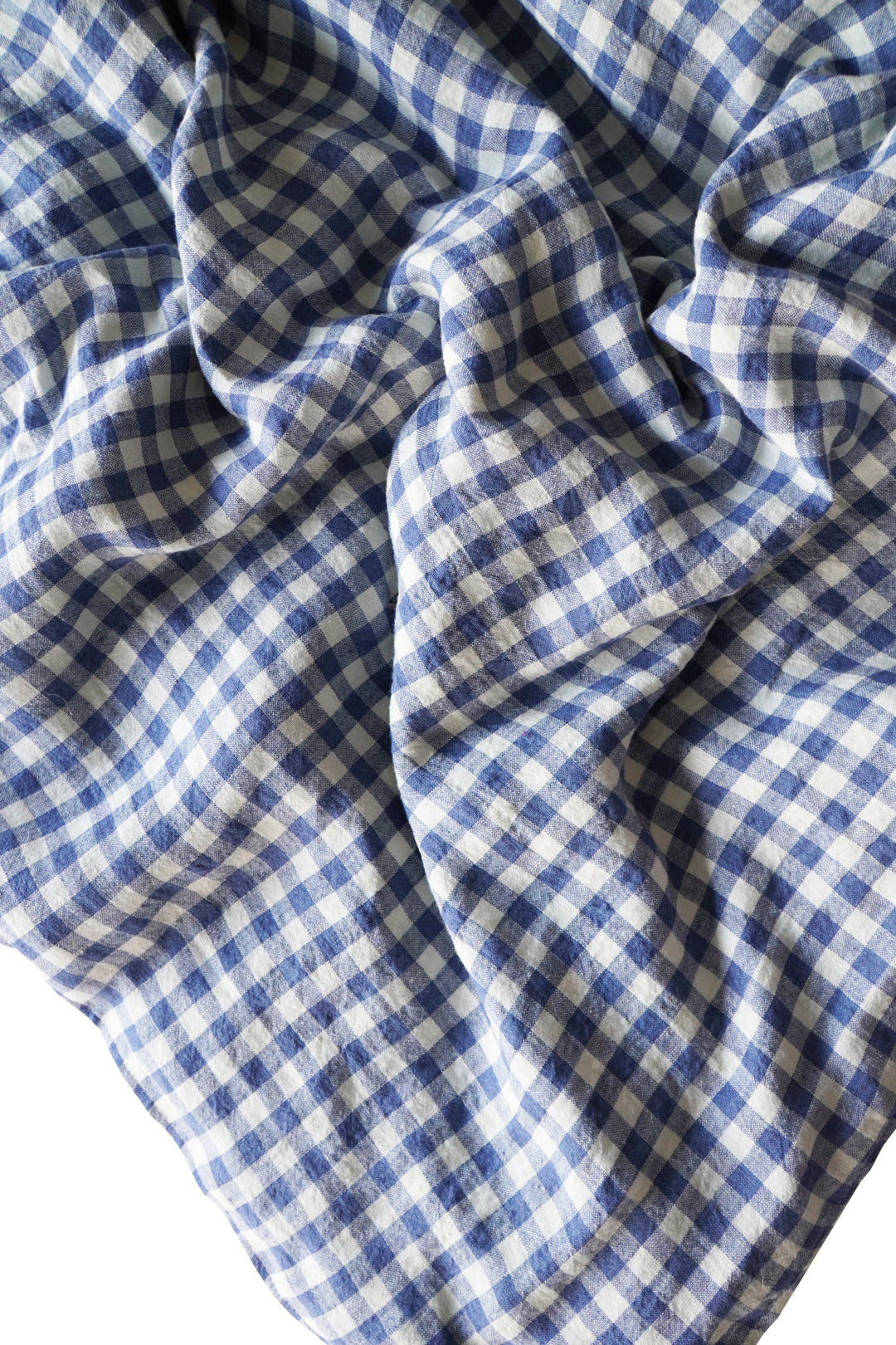 Reversible Heirloom Quilt made with Liberty Fabric CAPEL FLORET & GINGHAM LINEN - Coco & Wolf