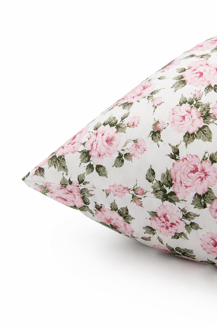 Housewife Pillowcase made with Liberty Fabric CARLINE ROSE PINK
