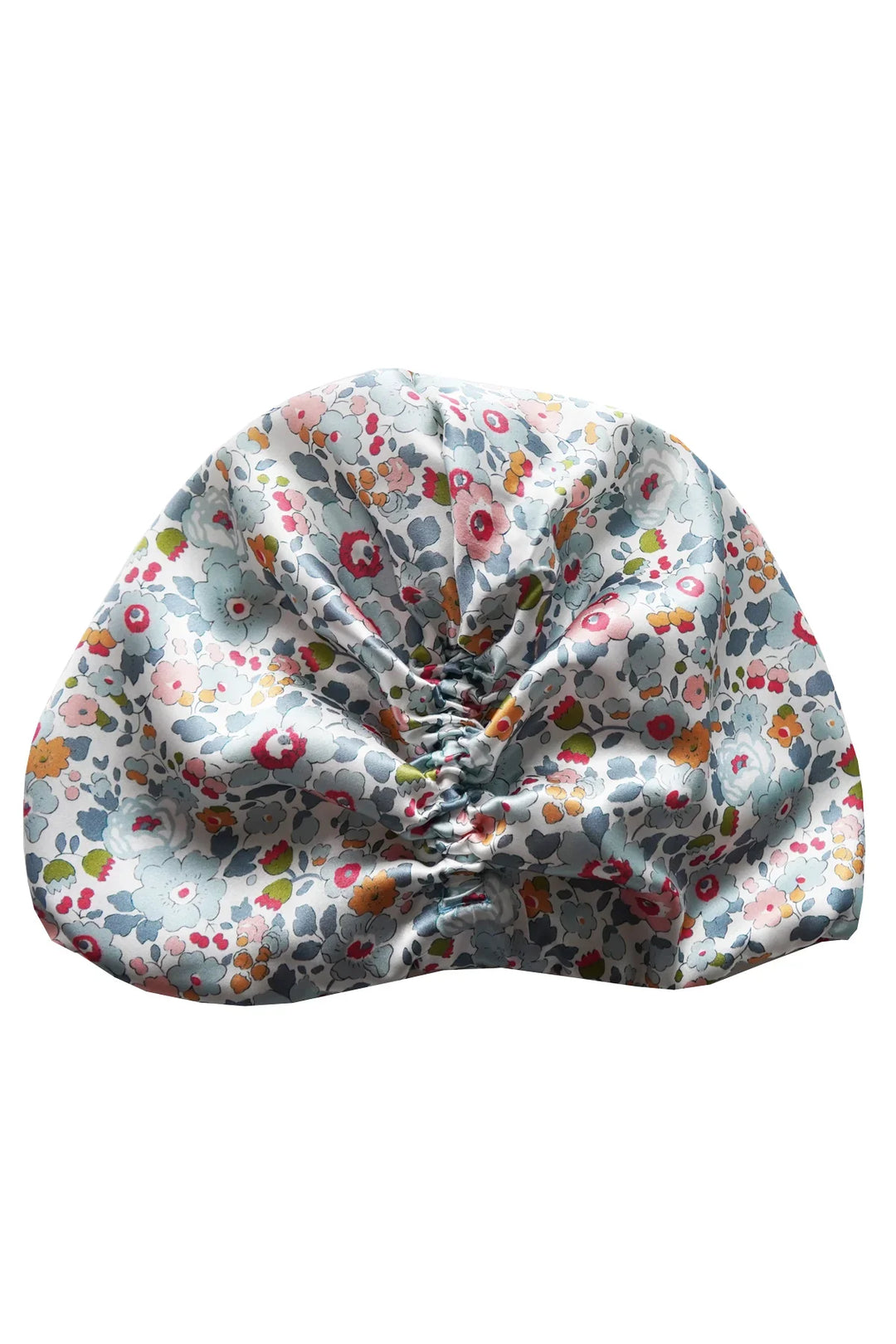 Silk Hair Wrap Turban made with Silk Liberty Fabric Betsy Grey - Coco & Wolf