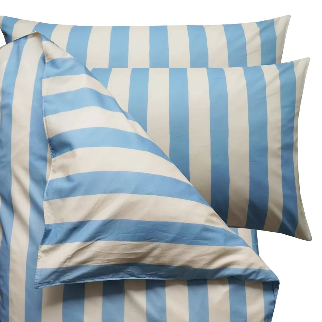 Duvet Set made with Liberty Fabric VACATION STRIPE - Coco & Wolf