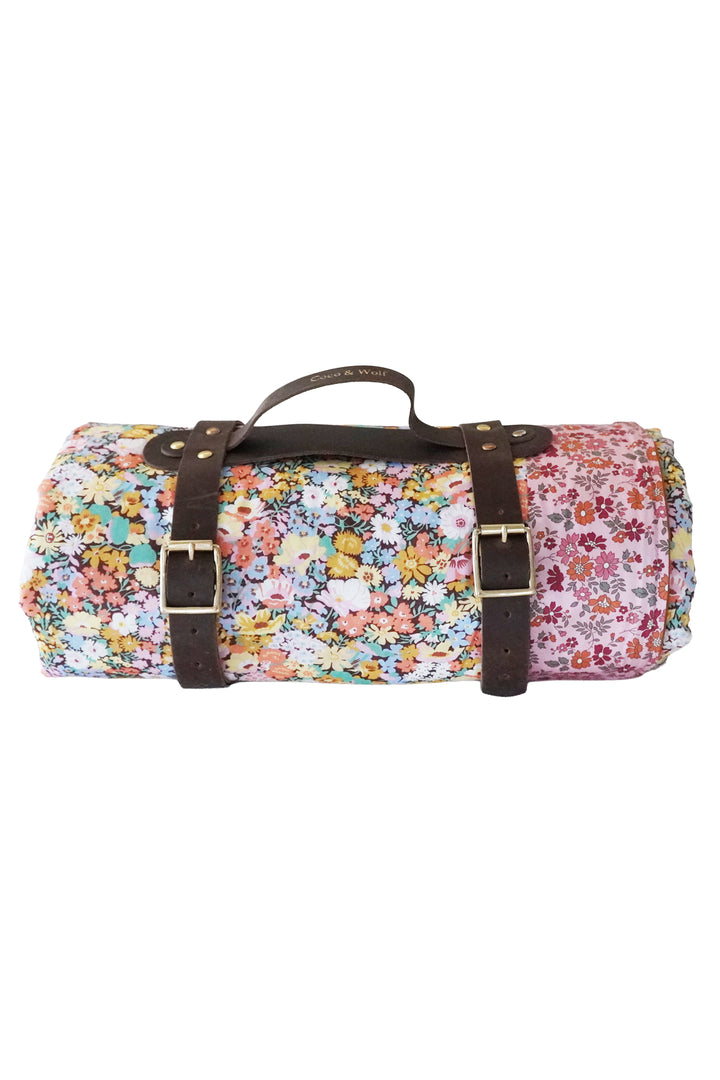 Picnic Blanket made with Liberty Fabric THORPE