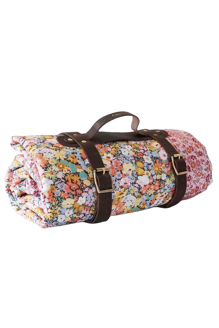 Picnic Blanket made with Liberty Fabric THORPE