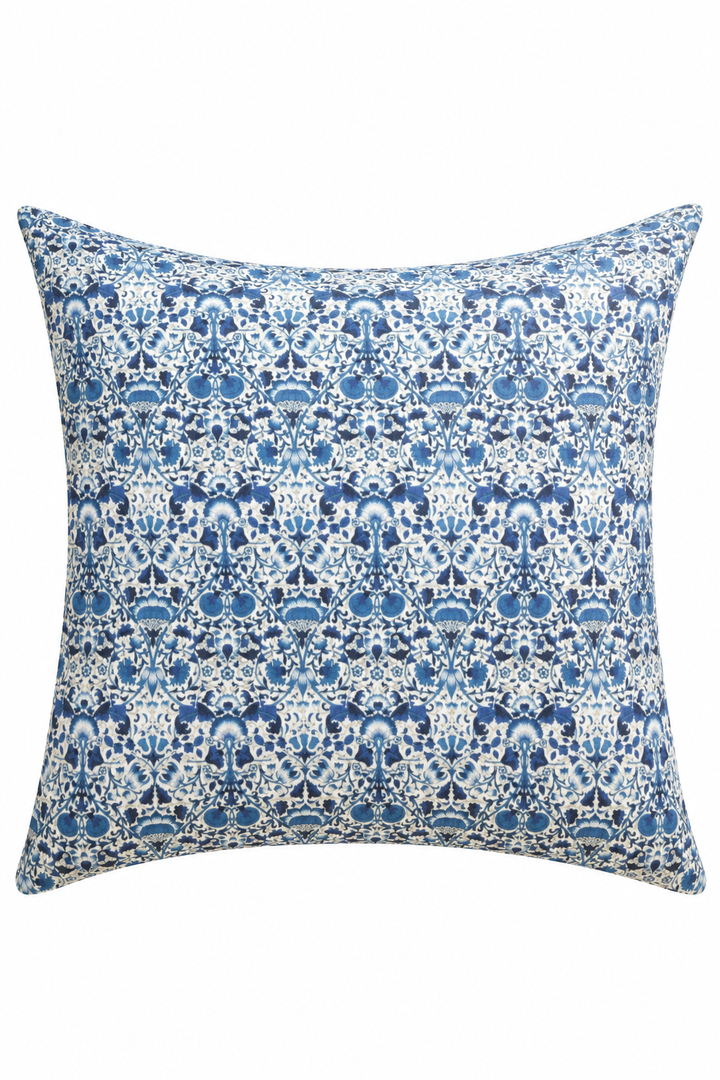 Housewife Pillowcase made with Liberty Fabric LODDEN NAVY