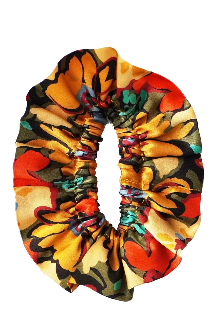 Silk Hair Scrunchie made with Liberty Fabric ALISON LEWIS