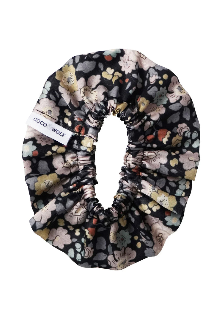 Silk Hair Scrunchie made with Liberty Fabric BETSY FIELD