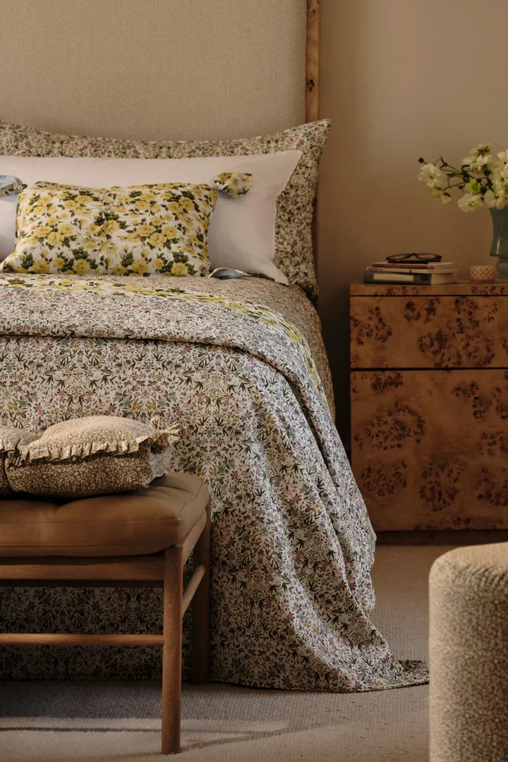 Fitted Sheet made with Liberty Fabric TAPESTRY