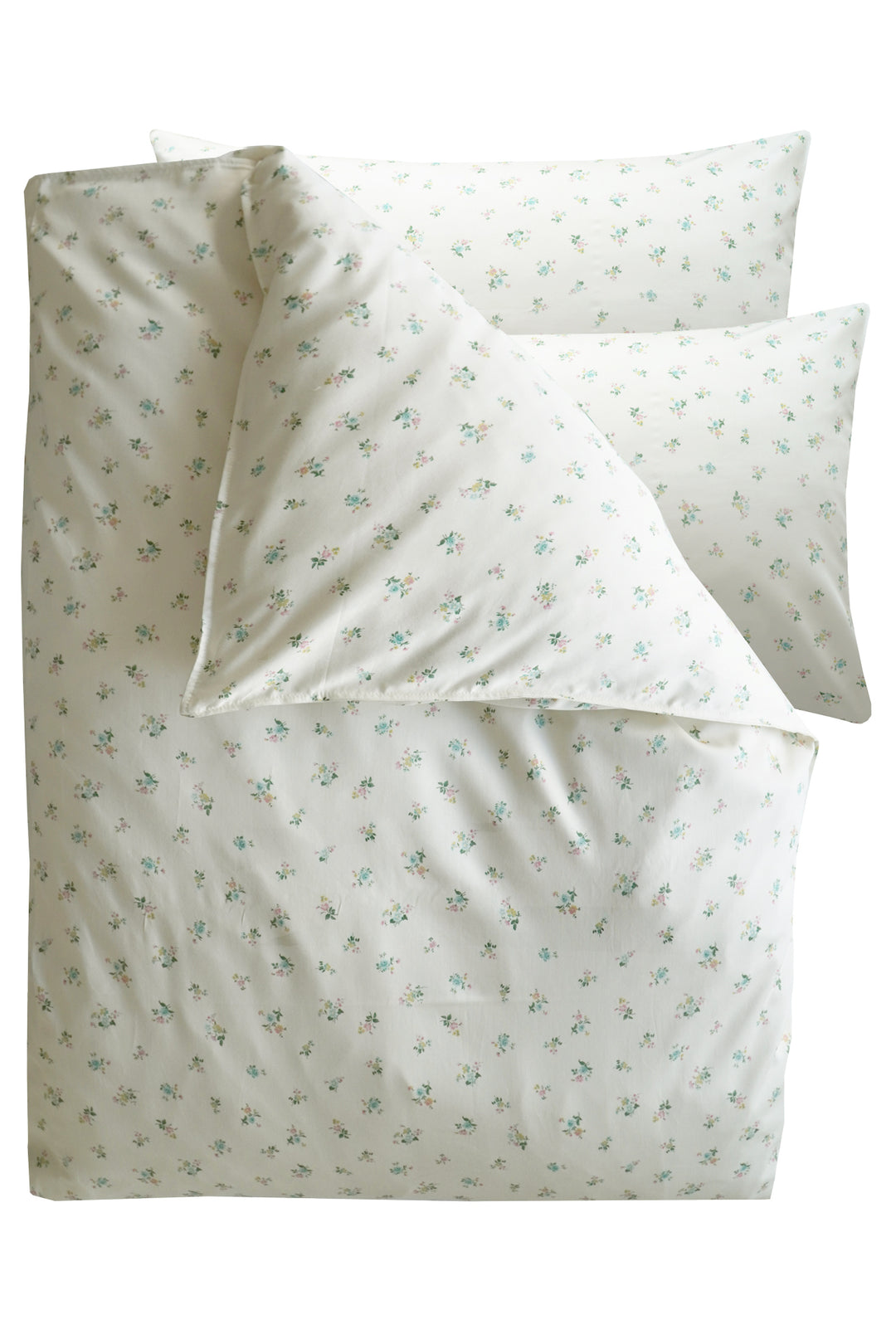 Bridgerton Duvet Set made with Liberty Fabric POSY CORSAGE YELLOW