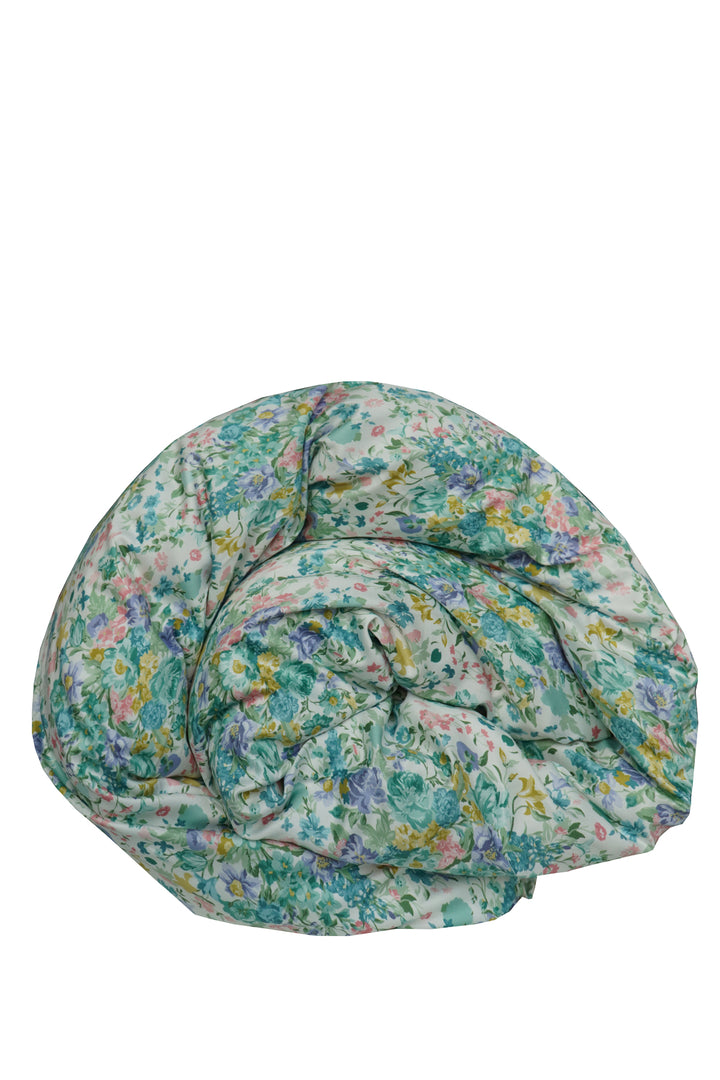 Bridgerton Reversible Duvet Set made with Liberty Fabric BOUQUET PARADE & REGAL BLOSSOM