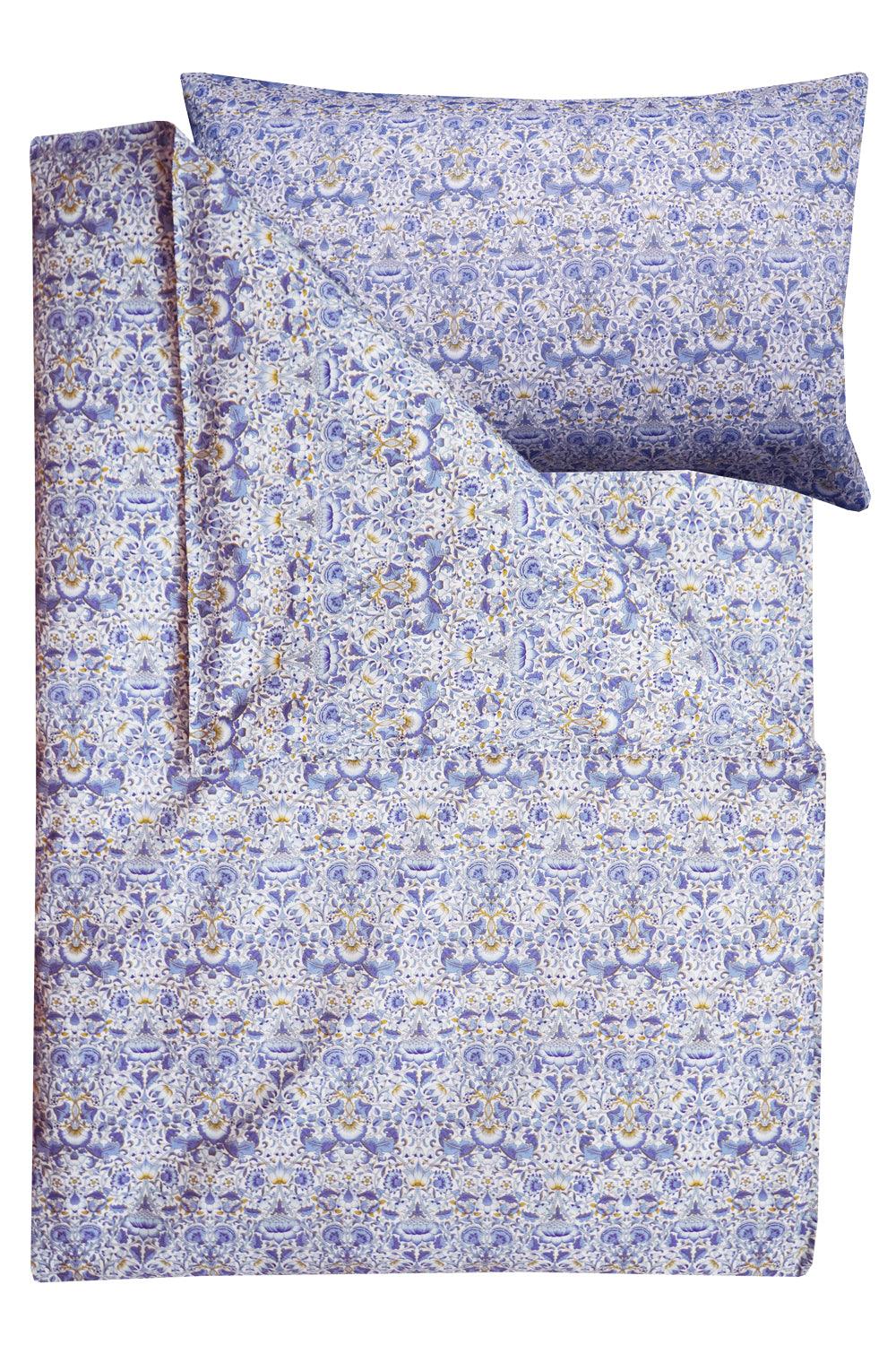 Duvet Set made with Liberty Fabric LODDEN CHINA BLUE - Coco & Wolf