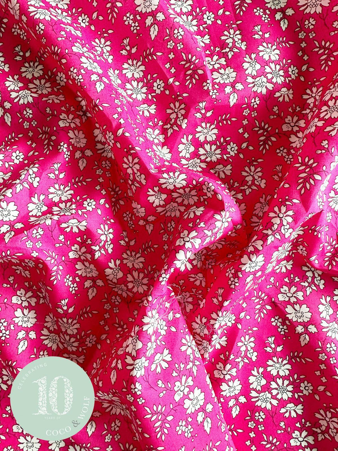 EXCLUSIVE Liberty Fabric Tana Lawn® Cotton CAPEL FUCHSIA - Coco & Wolf