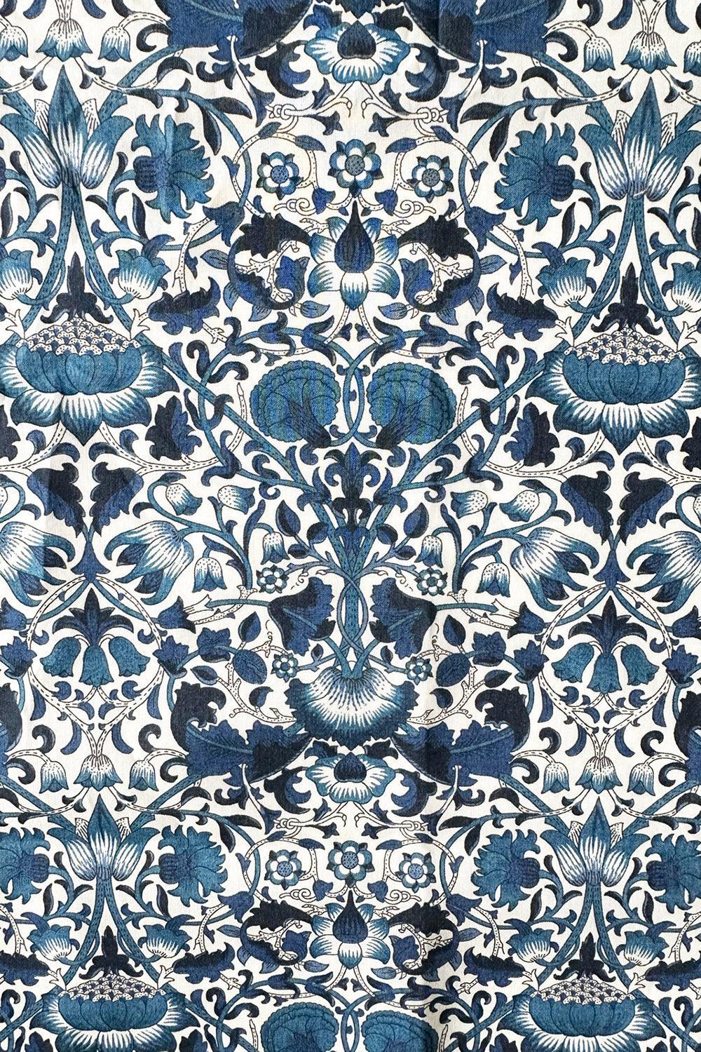 EXCLUSIVE Liberty Fabric Tana Lawn® Cotton LODDEN NAVY - Coco & Wolf