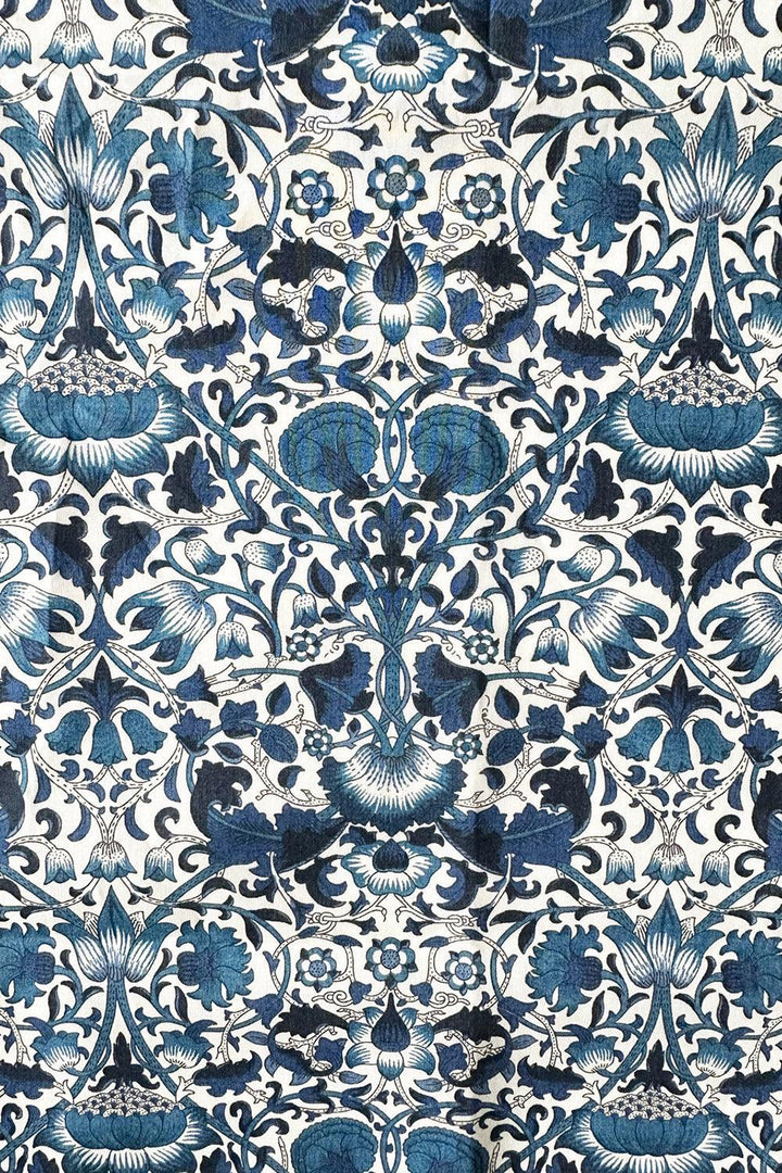 EXCLUSIVE Liberty Fabric Tana Lawn® Cotton LODDEN NAVY - Coco & Wolf
