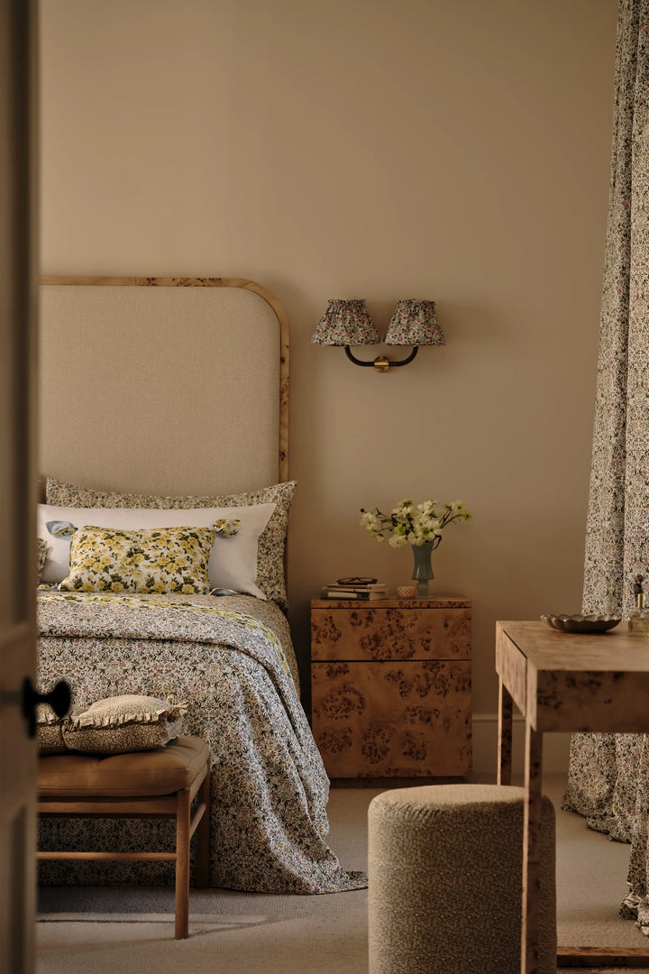 Fitted Sheet made with Liberty Fabric TAPESTRY