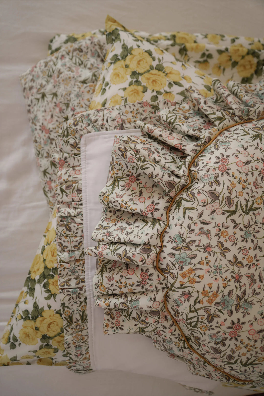 Fitted Sheet made with Liberty Fabric TAPESTRY