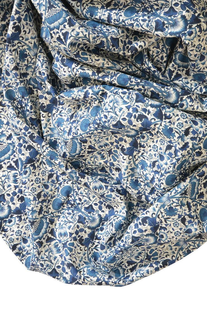 Flat Top Sheet made with Liberty Fabric LODDEN - Coco & Wolf