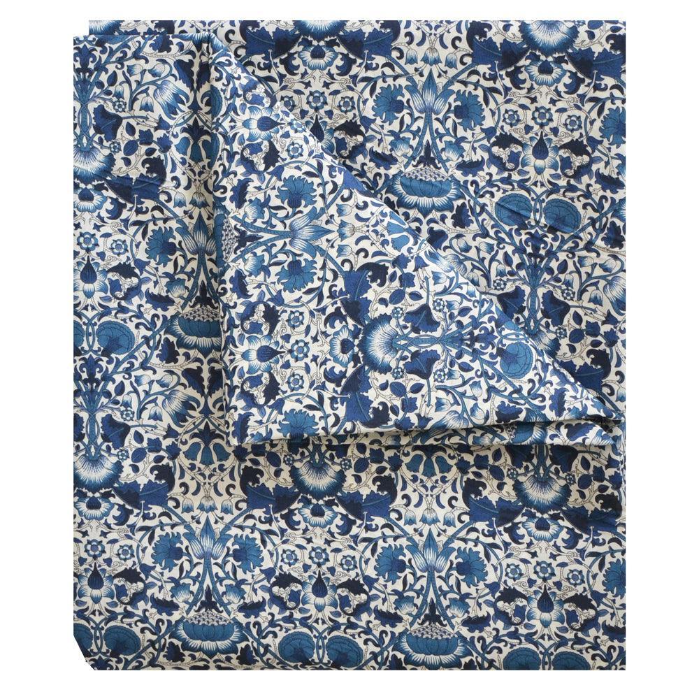 Flat Top Sheet made with Liberty Fabric LODDEN - Coco & Wolf