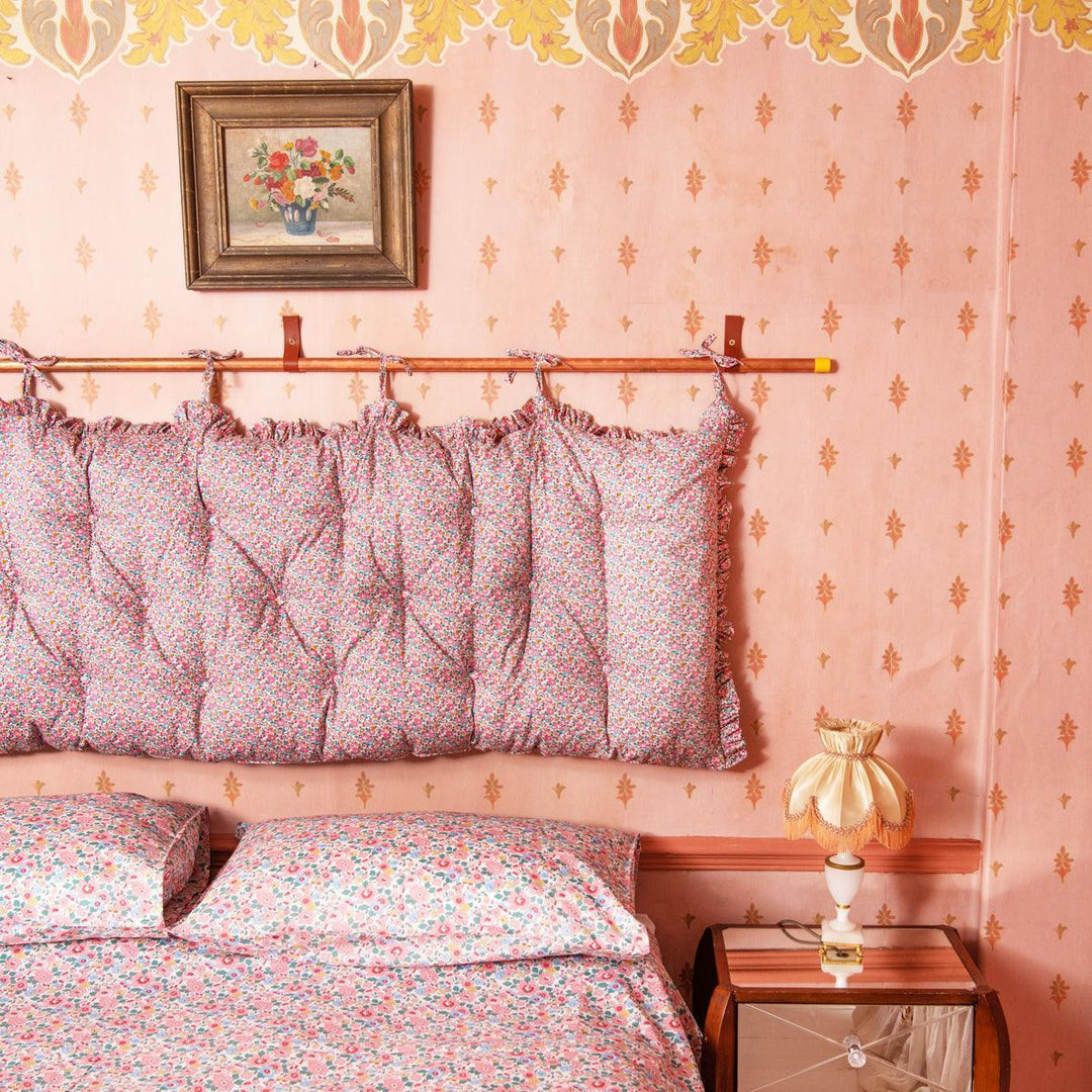 Hanging Headboard made with Liberty Fabric BETSY ANN - Coco & Wolf