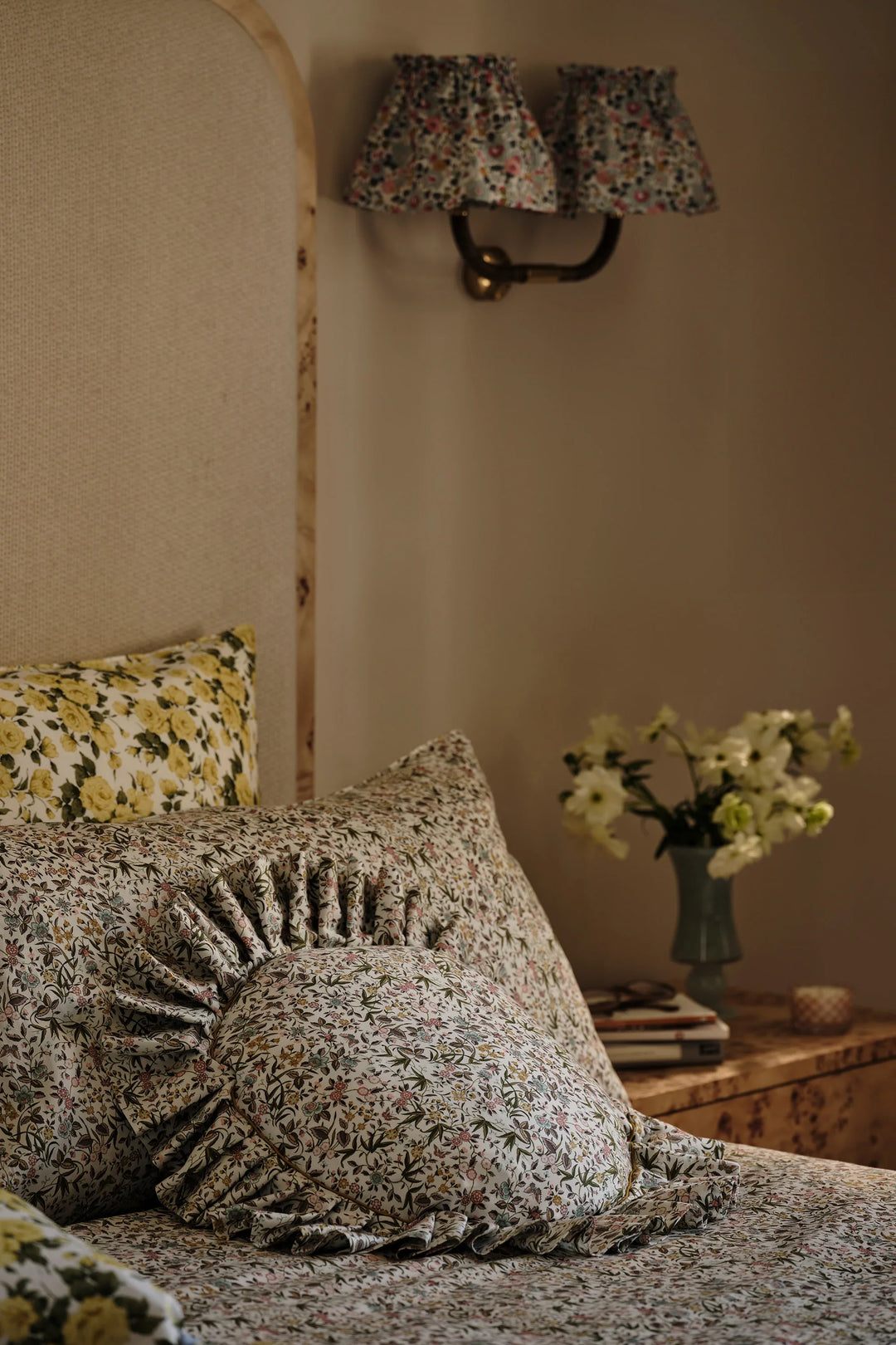 Bedding made with Liberty Fabric TAPESTRY