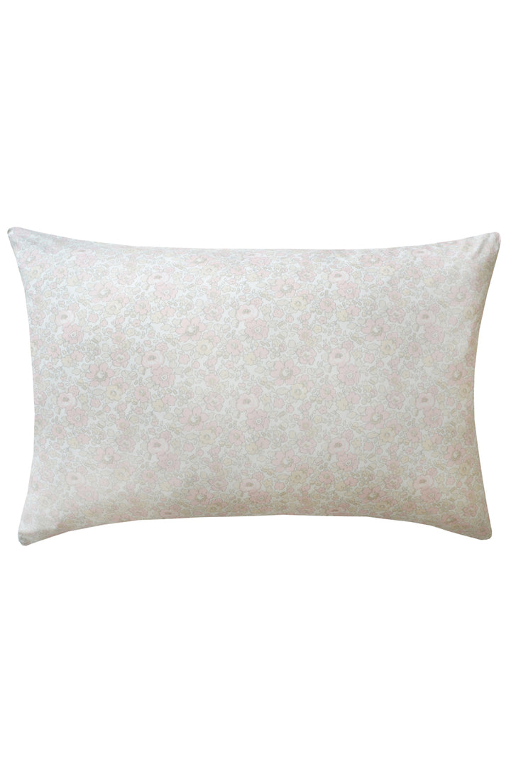 Pillowcase made with Liberty Fabric BETSY LACE