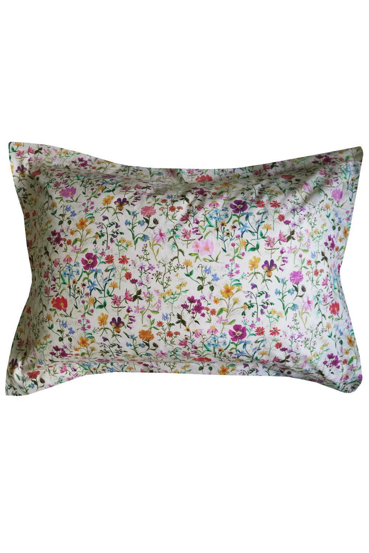 Oxford Pillowcase made with Liberty Fabric LINEN GARDEN - Coco & Wolf