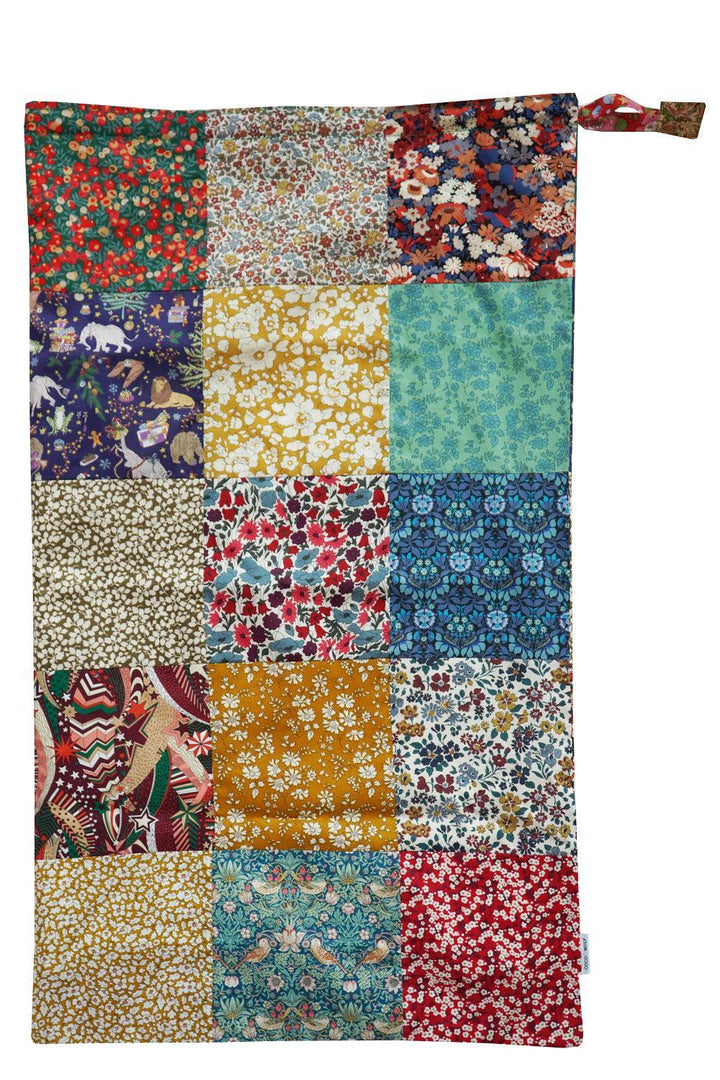 Patchwork Storage Sack made with Liberty Fabric - Coco & Wolf